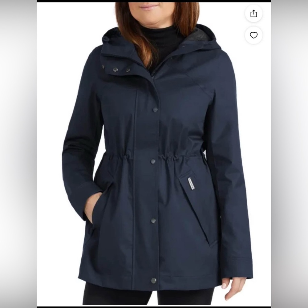Hunter Women's Water Resistant Jacket Navy XS